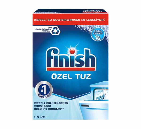 نمک ماشین ظرفشویی فینیش یک و نیم کیلوگرم (Finish) 