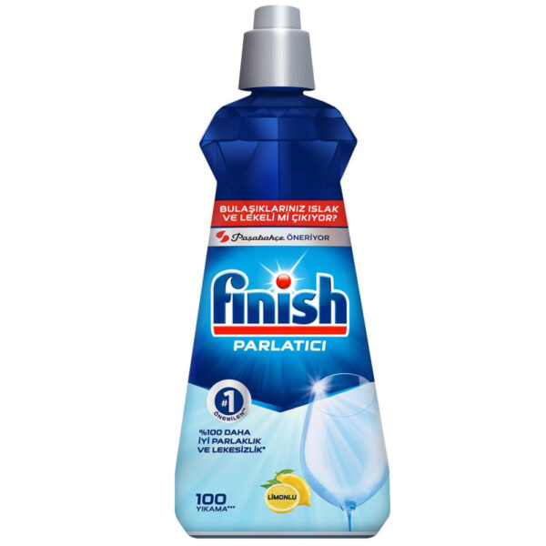 مایع جلادهنده ماشین ظرفشویی فینیش با رایحه لیمو 400 میلی لیتر (Finish)