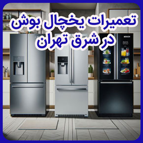 تعمیرات یخچال بوش در شرق تهران ونمایندگی تعمیرات یخچال بوش در شرق تهران و پشتیبانی و خدمات پس از فروش یخچال بوش در شرق تهران و تعمیر یخچال فریزر بوش در تهران و دلایل انتخاب ما به عنوان بهترین شرکت تعمیرات یخچال بوش در شرق تهران و نمایندگی لوازم خانگی بوش در شرق تهران